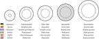 Villeroy & Boch Audun Ferme Dinner Plate, 10.5 in, Premium Porcelain, White/Grey/Yellow
