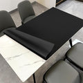 Table Pads for Dining Room Table Rectangular - 42x70 Inch Waterproof Easy to Clean Can Conceal Flaws Protector The Table Top from Scratches Used for Dining (Black+Black 42x70)