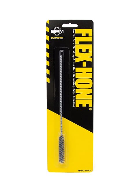 Brush Research BC9M400 FLEX-HONE®, 0.354" (9mm) Diameter, 400 Grit, Silicon Carbide, for Mild Steel, Stainless Steel, Cast Iron and Softer Ferrous Materials