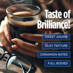 VitaCup Organic Genius Keto Coffee Pods, Increase Energy & Focus w/MCT Oil, Turmeric, B Vitamins, D3, Medium Dark Roast, Bold, Smooth, Single Serve Pod Compatible w/Keurig K-Cup Brewers,64 Ct