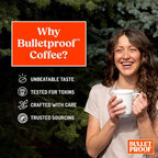 Bulletproof Original Medium Roast Ground Decaf Coffee, 12 Ounces, 100% Arabica Coffee, Clean Coffee Tested for Toxins, Packaging May Vary (Pack of 2)