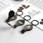 80pcs Personalized 4 in 1 Multi Function Bottle Opener, Nail Clipper, Wedding Favors Brewery, Private Customized, Black, Multitool Gifts for Men