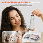 Vacuum Seal Bags for Clothing, 8 Pack 39" Vacuum Storage Bags with Rechargeable Cordless Pump Compression Packing for Clothes Blankets Space Saver for Queen-Size Duvets Comforters Pillows