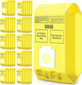 50 Pack Vacuum Cleaner Bags Fit for Kenmore Canister Type C/Q 5055 50555 50557 50558 and Pana·sonic Type C-5 C-18, 200 Series, 400 Series, 600 Series, 700 Series, 800 Series (50 Pack)