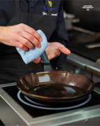 Matfer Bourgeat Black Carbon Steel Frying Pan, 9 1/2"