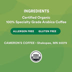Cameron's Coffee Roasted Whole Bean Coffee, Organic Espresso, 28 Ounce