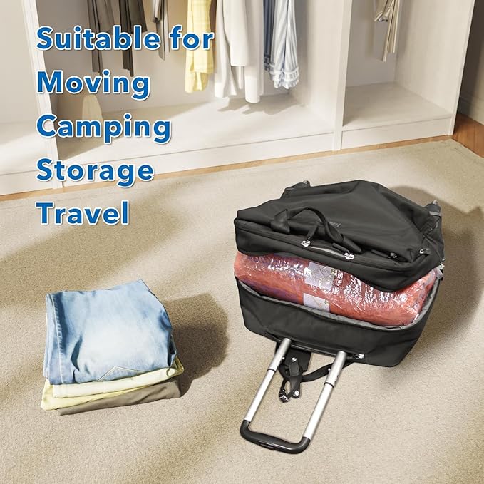 32 Pack Vacuum Storage Bags, Space Saver Vacuum Storage Bags, Vacuum Seal Bags for Clothing, Clothes, Bedding,Comforters and Blankets