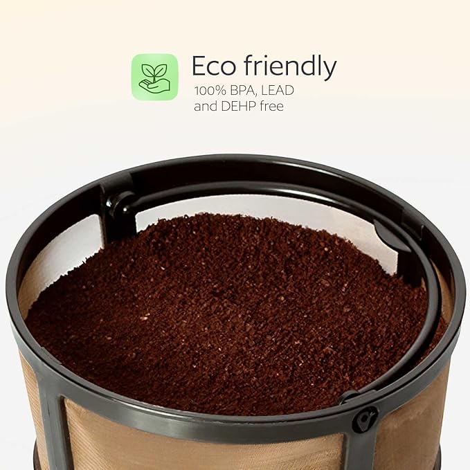 Reusable Keurig K-Duo Coffee Filter for K-Duo Hot & Iced(Gen 2), K-Duo, K-Duo Essential Brewers Only - Carafe Basket Permanent Coffee Filters for Keurig K Duo Coffee Makers