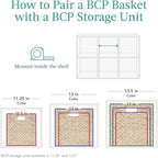 Best Choice Products 13x13in Pack of 5 Cube Storage Baskets, Water Hyacinth Multipurpose Collapsible Organizers, Handwoven Laundry Totes for Laundry, Living Room, Kids Room & Nursery - Brown