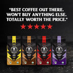 Death Wish Coffee, Organic and Fair Trade, Light Roast Ground Coffee, 16oz