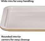 OXO Good Grips Non-Stick Pro Ceramic Coated Metal Bakeware Jelly Roll Pan – Biscuit