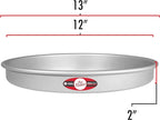 Fat Daddio's Anodized Aluminum Round Cake Pan, 12 x 2 Inch