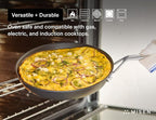 Misen Premium Nonstick Frying Pan 8 Inch - Premium Skillet for Meat, Vegetables, Eggs, and More - Tough, Long Lasting, Non Stick Coating for Easy Cooking and Quick Clean Up