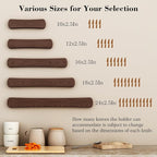 Magnetic Knife Holder for Wall, 24 Inch Extra Large Wood Knife Strip with Strong Magnetism, Space Saver Organizer for Farmhouse/Restaurant Kitchen, Housewarming Gifts