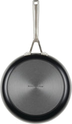 KitchenAid Hard Anodized Ceramic Nonstick Cookware Pots and Pans Set, 9 Piece - Matte Black