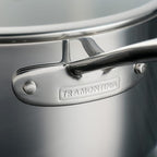 Tramontina Tri-Ply Clad Stainless Steel 10-Piece Cookware Set with Glass Lids, Pots and Pans Kitchen Set, Induction-Ready, Dishwasher-Safe, NSF-Certified
