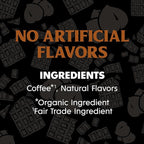 Death Wish Coffee - Single Serve Pods - Dark Roast Coffee Pods - Made with USDA Certified Organic (Chocolate Hazelnut, 30 Count)