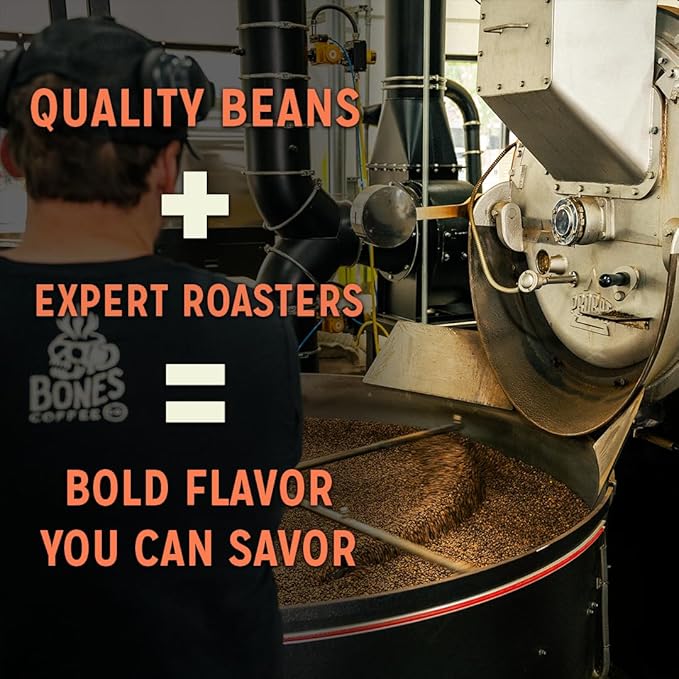 Bones Coffee Company NEW World Tour Sample Pack, Single-Origin Flavored Coffee Low Acid Medium Roast Arabica Beans Specialty Coffee Gifts Compatible Auto Drip and French Press, 4 oz Pack of 5 Ground