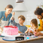 Cake Decorating Kit, 730 Pcs Cake Pop Kit Cake Decorating Supplies with Cake Carrier Holder Springform Pan Sets Toolbox Organizer Turntable Piping Bags Tips Chocolate Molds for Beginner Professional