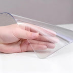 Frosted Table Protector 42 x 78 Inch, 1.9mm Thick Waterproof PVC Plastic Table Cover, Durable Table Pad for Dining Room, Kitchen, Writing Desk, and Coffee Tables