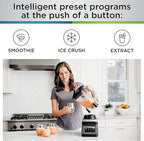 Ninja BN751 Professional Plus DUO Blender, 1400 Peak Watts, 3 Auto-IQ Programs for Smoothies, Frozen Drinks & Nutrient Extractions, 72-oz. Total Crushing Pitcher & (2) 24 oz. To-Go Cups, Black