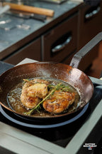 Matfer Bourgeat Black Carbon Steel Frying Pan, 10"