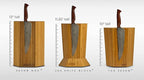 360KnifeBlock® - The 360KB™ ROTATING Magnetic Knife Block 10" tall SeriousEats/Food&Wine BEST Universal Knife Block - handmade in Washington