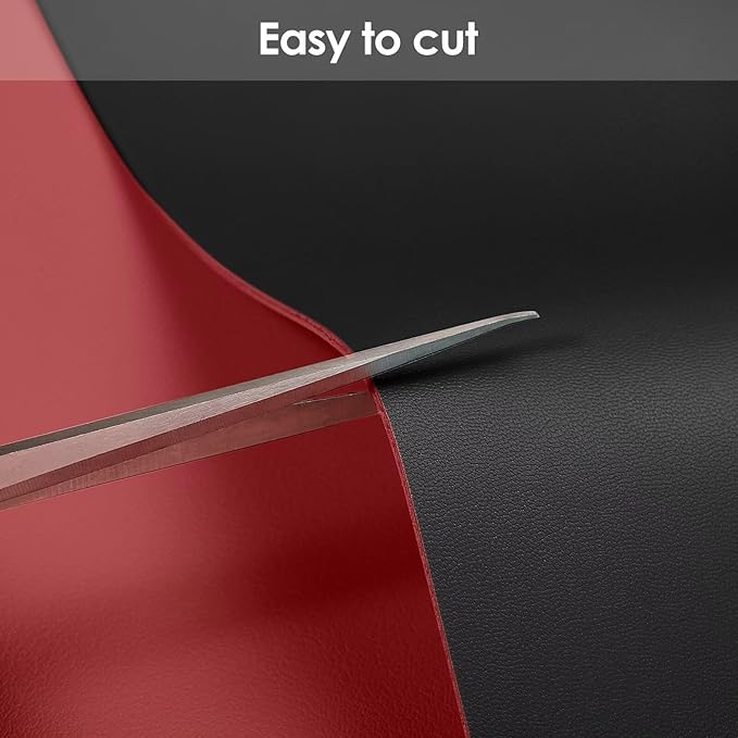 Table Pads for Dining Room Table for Dining Room Table - Can Be Used On Both Sides Waterproof and Easy to Clean Good Flatness Used for Dining Table(Black+Wine Red 46x72)