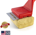 Grill Rescue BBQ Replaceable Cleaning Head, Bristle Free - Durable and Unique Scraper Tools for Cast Iron or Stainless-Steel Grates, Barbecue Cleaner