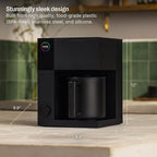 Fellow Aiden Precision Drip Coffee Maker, Thermal Carafe, Perfect Temperature Control, Bloom Cycle, Single Serve to 10 Cup Capacity, Matte Black