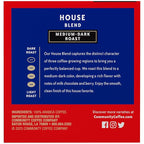 Community Coffee House Blend Medium-Dark Roast Single-Serve Keurig K-Cup Pods, 12 Count (Pack of 1)