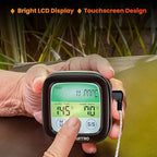 SMARTRO ST59 Digital Meat Thermometer for Oven BBQ Grill Kitchen Food Cooking with 1 Probe and Timer, LCD