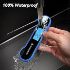 0.5 Sec Instant Read Meat Thermometer Digital with ±0.5℉ Precision, Food Thermometer for Cooking Kitchen Gadgets, Oven Grill Candy BBQ Essentials Accessories, Gifts for Him Dad Men Birthday, Blue
