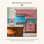 MACKENZIE-CHILDS 2-Quart Enamel Tea Kettle, Cute Tea Kettle for Stovetop, Go Go
