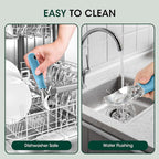 Beneno Heavy Duty Ice Cream Scoop - Upgraded Anti-Fracture Design, Comfortable Grip Long Handle, Effortless Scooping & Dishwasher Safe, Aqua