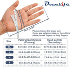 Dowellife Cut Resistant Gloves Food Grade Level 5 Protection, Safety Kitchen Cuts Gloves for Oyster Shucking, Fish Fillet Processing, Mandolin Slicing, Meat Cutting and Wood Carving. (Large-12 Pairs)