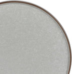 Gibson Elite Gelston Stoneware Matte Reactive Glaze 16 Piece (Service for 4) Plates and Bowl Dinnerware Set - Grey