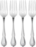 Oneida True Rose Everyday Flatware Salad Forks, Set of 4