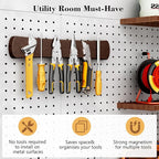 Magnetic Knife Holder for Wall, 16 Inch Wood Knife Strip with Strong Magnetism, Kitchen Accessories Organizer, Housewarming Gifts for New Home, Storage Space Savers for Apartment/Rv/Farmhouse