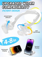 Cell Phone Stand Thumbs Up Lazy Phone Stand - Phone Holder 2025 College Graduation Gifts for Her Him Cellphone iPhone Stand for Desk Birthday Gifts for Teens Girls Boys Adults Women Men Wife