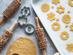 EGYPT HIEROGLYPHS EMBOSSING ROLLING PIN LASER ENGRAVED ROLLING PIN for EMBOSSED COOKIES GIFT for FRIEND