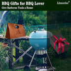 Grill Accessory Storage Bag; BBQ & Grill Tools Organizer; Men's BBQ Gifts(MaterialThickened Felt Cloth)