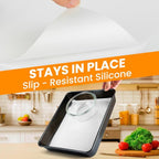 Silicone Baking Mat Roll-Customizable Silicone Mat for Baking- Heat Resistant Silicone Macaron Baking Mat for Cookie Bread Pizza, Reusable& Dishwasher Safe