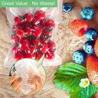 O2frepak 2 Rolls 11x50 and 8x50 (total 100 Feet) Vacuum Sealer Bags Rolls with BPA Free,Heavy Duty Vacuum Sealer Storage Bags Rolls,Cut to Size Roll,Great for Sous Vide Cooking