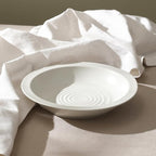 Stone Lain Orbit 4-Piece Pasta Bowl Set Stoneware, White