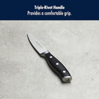 HENCKELS Forged Accent Razor-Sharp 2-pc Paring Knife Set, German Engineered Informed by 100+ Years of Mastery,Black