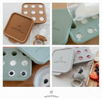 Moss and Fawn Ice Cube Tray - Forage Feeder Freezer & Teething Popsicle Mold for Breast Milk, Formula, Bone Broth, Purees, & Baby Food - BPA, Lead, & PVC-Free - Fern