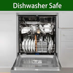Silverware Organizer Utensil Organizer Holder Kitchen Drawer Organizer Plastic Silverware Tray for Drawer Flatware Organizer 6 Compartment White