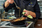 Matfer Bourgeat Black Carbon Steel Frying Pan, 17 3/4"