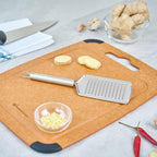 Restaurantware-German Standard Fine Handheld Graters, 6 Flat Cheese Graters - Dishwashable, Durable, Stainless Steel Food Grater With Handle, Suitable For Chocolate, Nutmeg, Garlic, Lemon, And, More